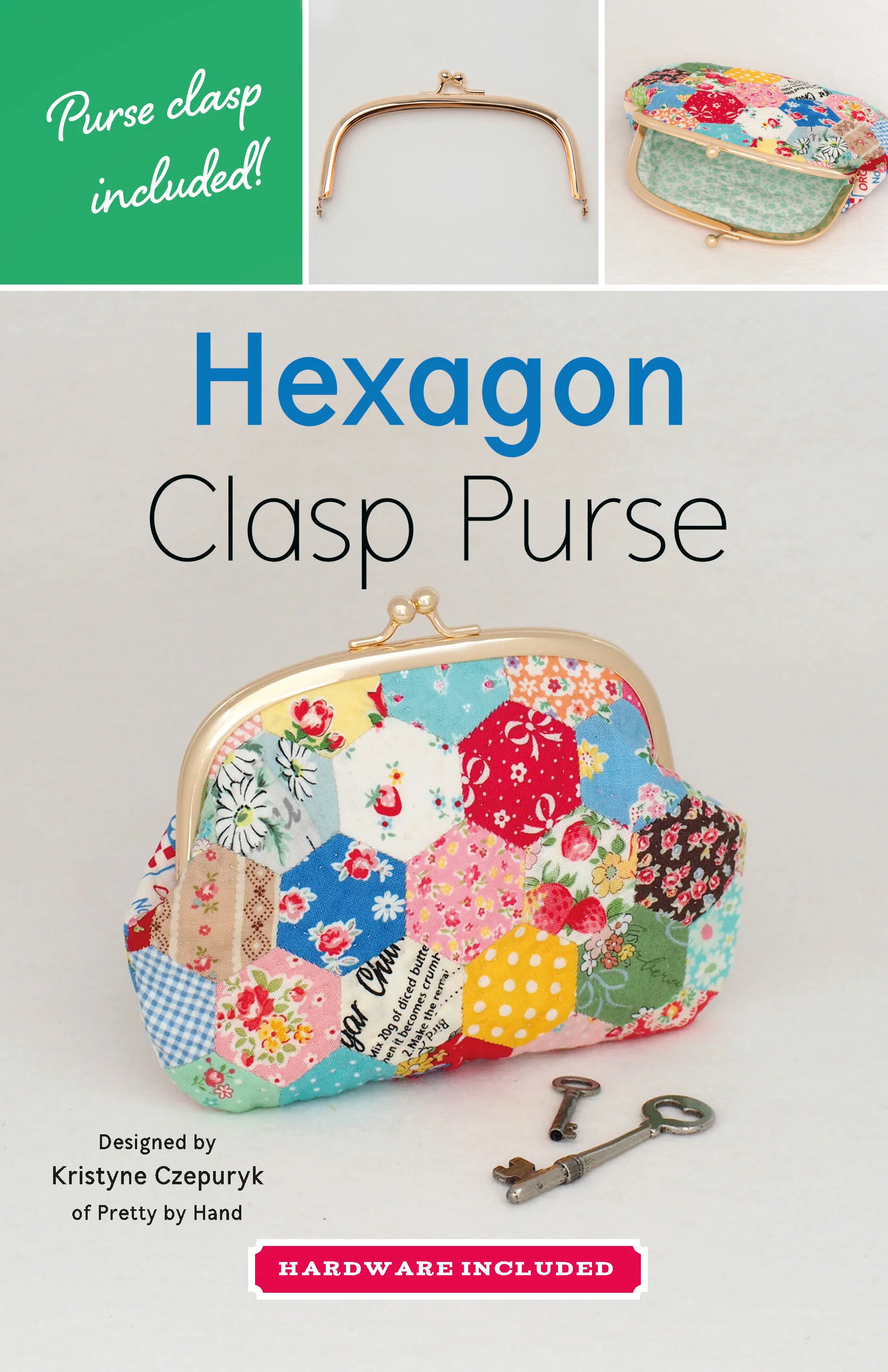 ZW2620 | Hexagon Clasp Purse — Zakka Workshop Retail